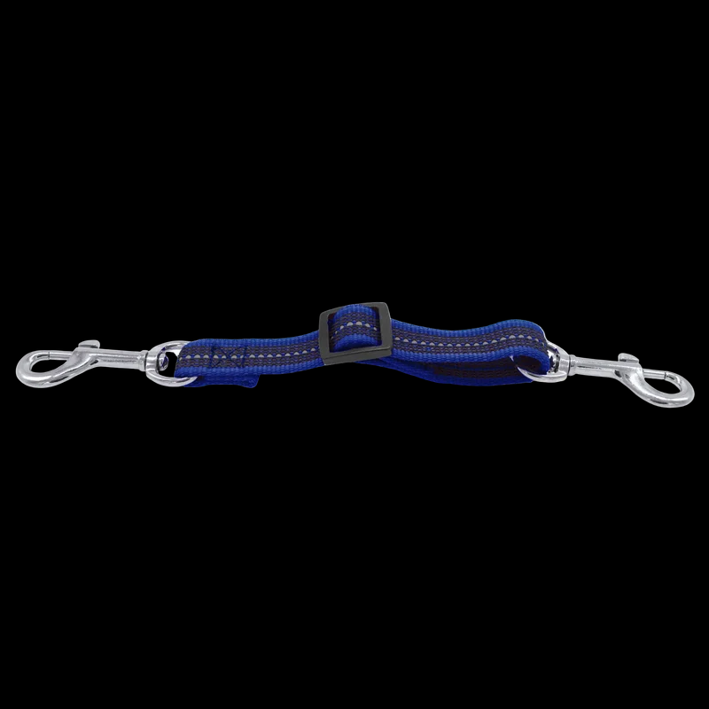Blue Nylon Safety Clip for Prong Collar Backup Attachment