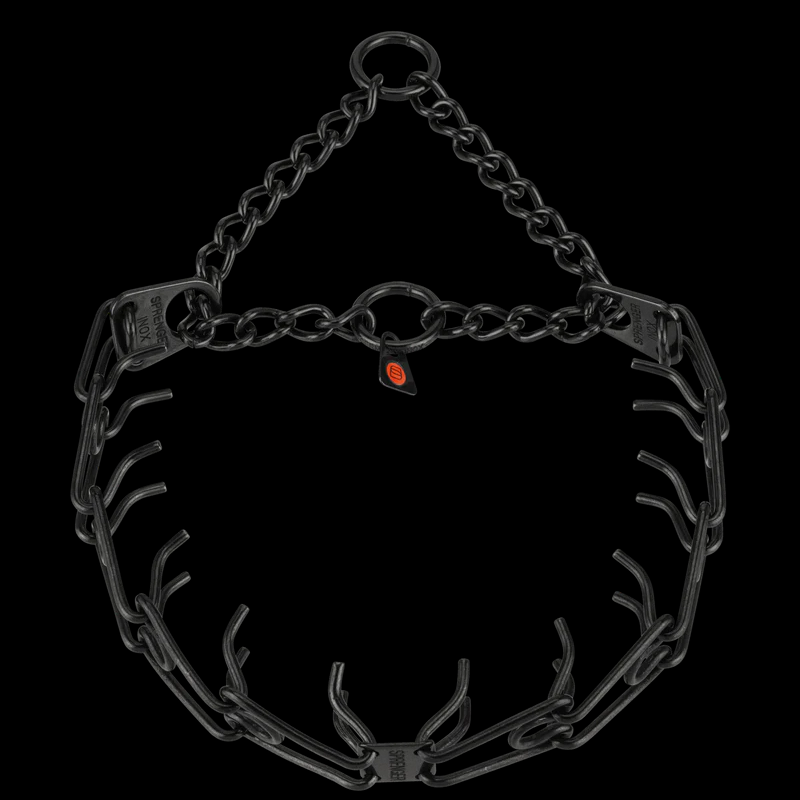 Herm-Sprenger Black Stainless Steel Prong Collar - Image 1